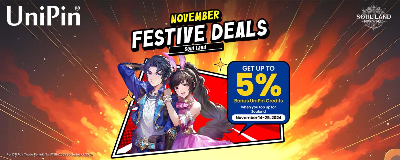 November Festive Treats: Soul Land (PH)